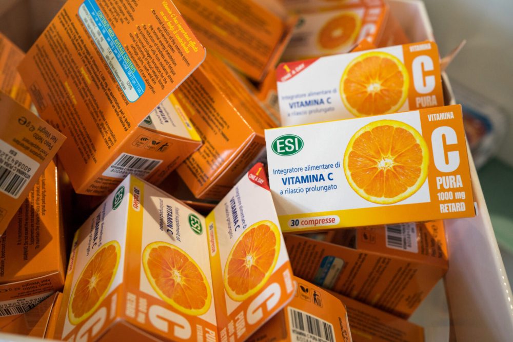 Vitamina C pura ESI 1000mg 1g 2