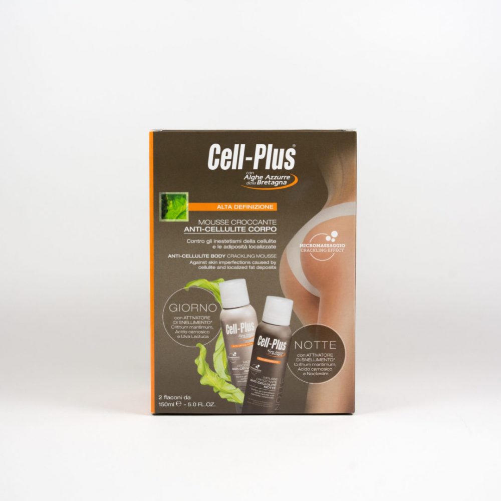 Cell-Plus Mousse croccante anticellulite corpo 2x150ml - immagine 2