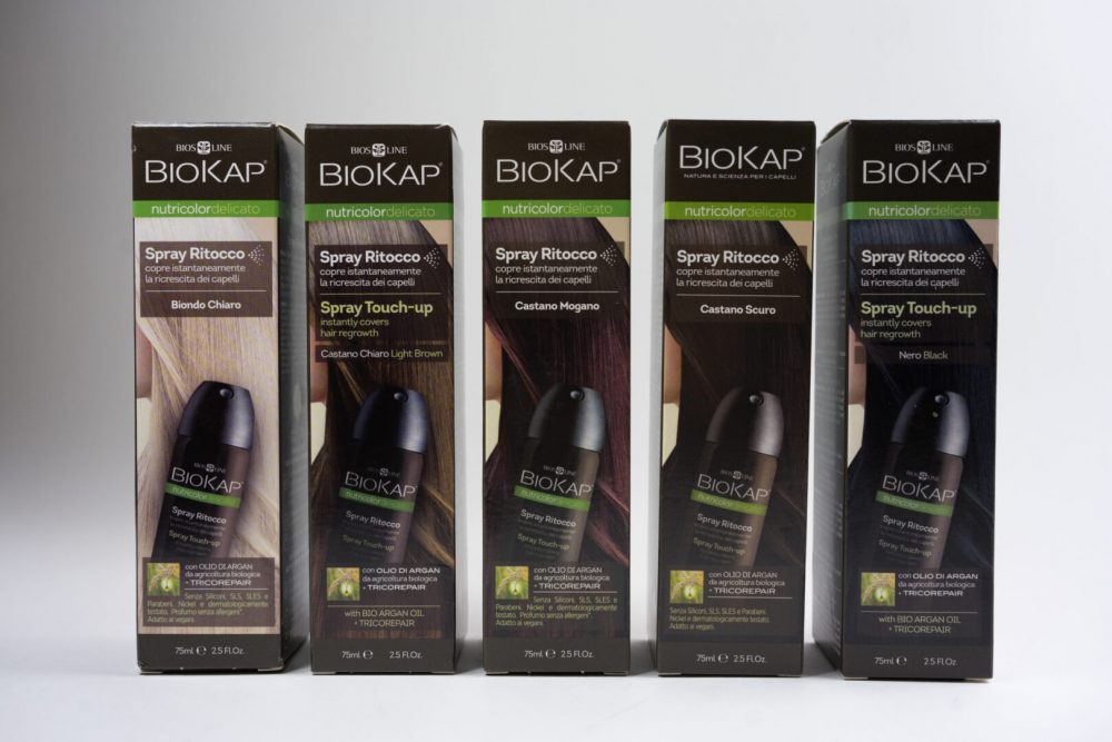 Biokap spray ritocco Castano scuro - immagine 2
