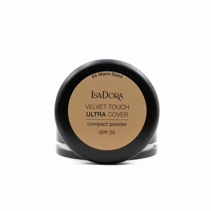 Isadora-Velvet-touch-ultra-cover-compact-powder-spf20-64-warm-sand