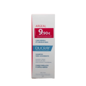 ducray argeal shampoo sebo assorbente 200ml